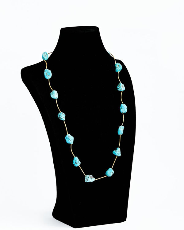 savvie ps110 long chain with agate stones savvie boutique jewelry womens boutique lagos ikoyi nigeria