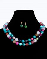 savvie ps290 two layer multicolour neckpiece set savvie boutique jewelry lagos ikoyi