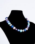 savvie ps374 multicolour cadbury chocolate pearls neckpiece set savvie boutique jewelry lagos ikoyi nigeria