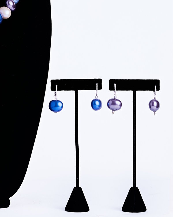 savvie ps374 multicolour cadbury chocolate pearls neckpiece set savvie boutique jewelry lagos ikoyi earrings