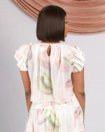 2Piece crop blouse and long skirt dress savvie womens lifestyle boutique ikoyi lagos