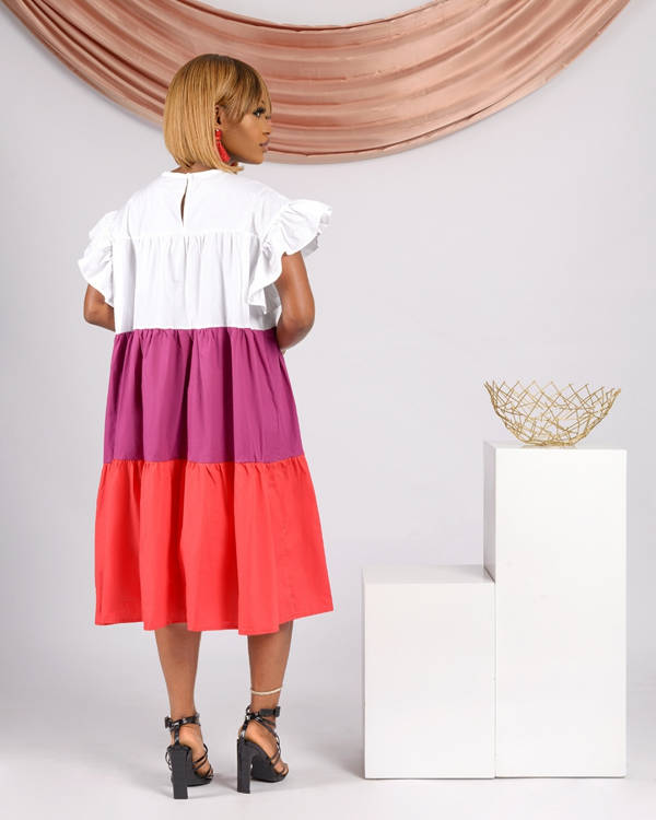 3 colored free dress savvie womens lifestyle boutique ikoyi lagos